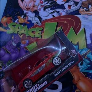 Brian's Toyota Supra Toy Car - Red